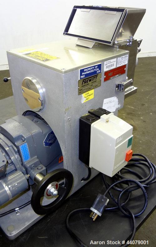Used Stainless Steel Frewitt GLA Oscillating Granulator, Type GLA-ORV-0512