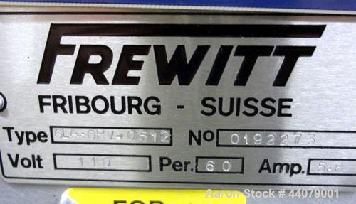 Used Stainless Steel Frewitt GLA Oscillating Granulator, Type GLA-ORV-0512