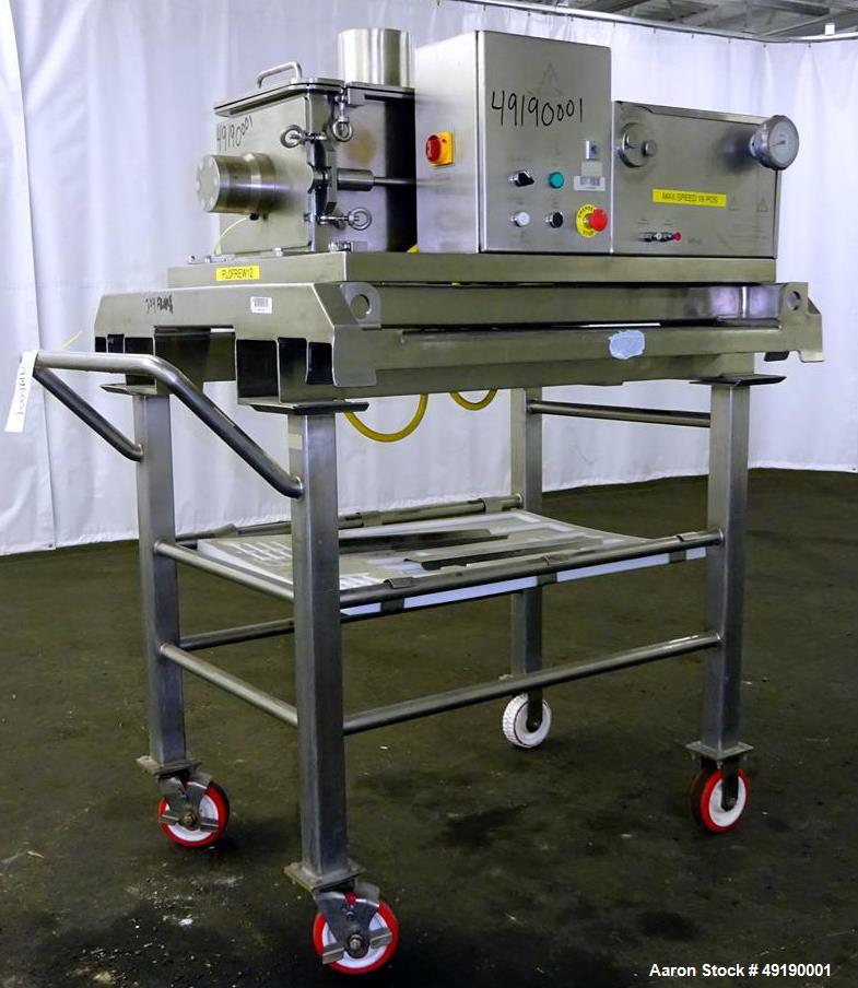 Used Frewitt MF Oscillating Granulator, Model MF-6, 316 Stainless Steel.