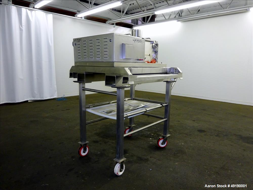 Used Frewitt MF Oscillating Granulator, Model MF-6, 316 Stainless Steel.