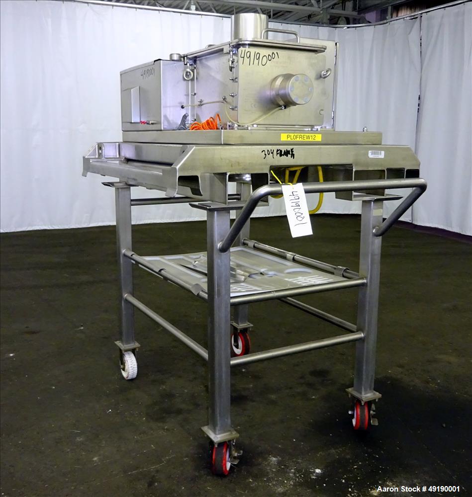Used Frewitt MF Oscillating Granulator, Model MF-6, 316 Stainless Steel.