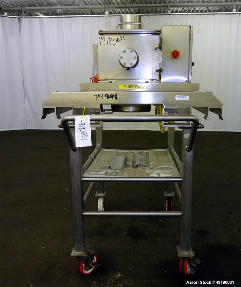 Used Frewitt MF Oscillating Granulator, Model MF-6, 316 Stainless Steel.