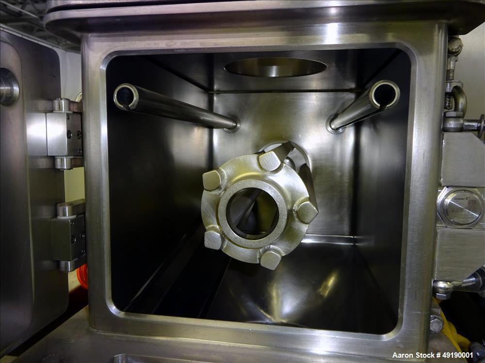 Used Frewitt MF Oscillating Granulator, Model MF-6, 316 Stainless Steel.
