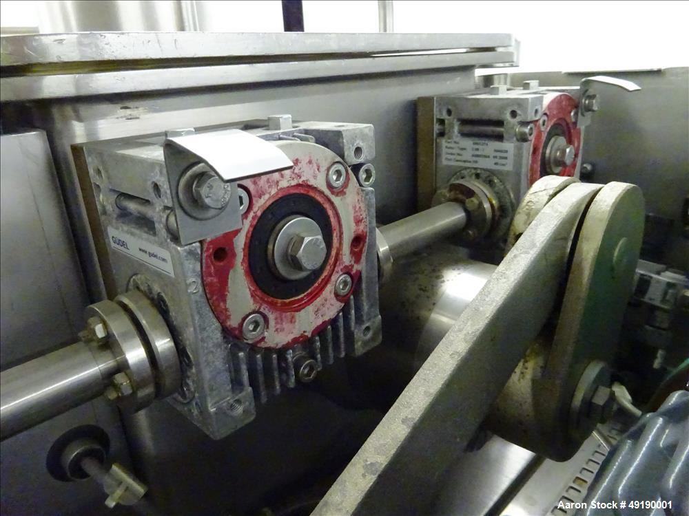 Used Frewitt MF Oscillating Granulator, Model MF-6, 316 Stainless Steel.