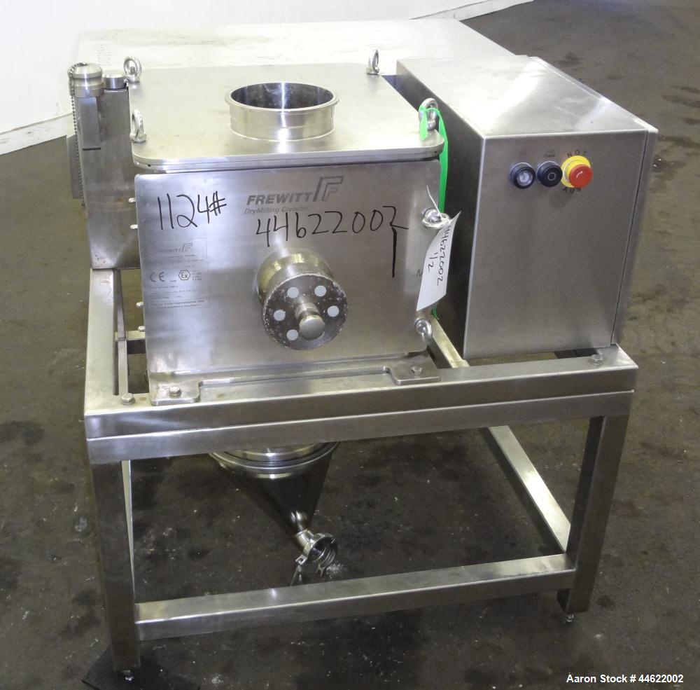 Used Stainless Steel Frewitt MF Oscillating Granulator, Type MF-8