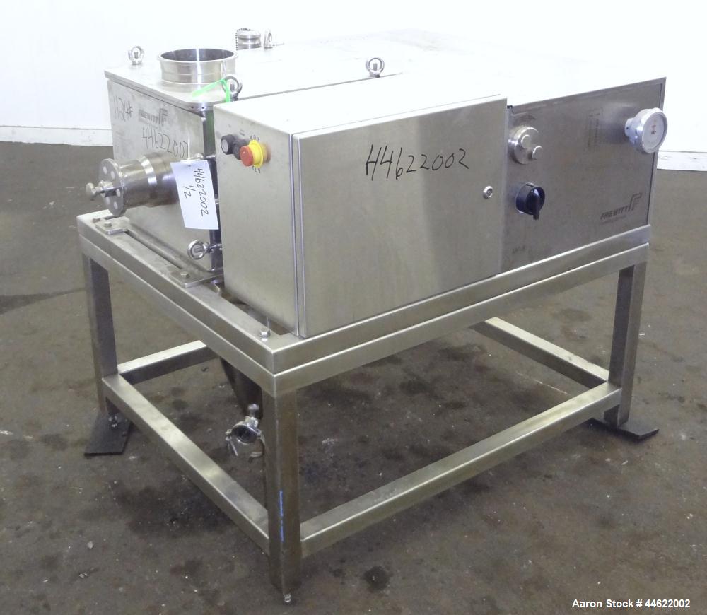 Used- Stainless Steel Frewitt MF Oscillating Granulator, Type MF-8