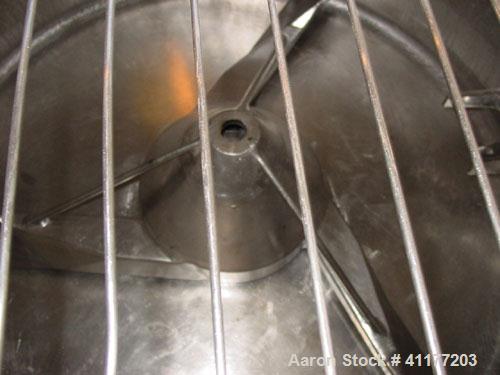 Used Diosna P-800 high shear mixer granulator. Bowl Volume 800 liters. Batch size up to 720 liters. Main rotor drive: 35/55 KW. Main rotor speed: 49/98 RPM. Chopper drive: 14/16 KW. Chopper speed: 14...