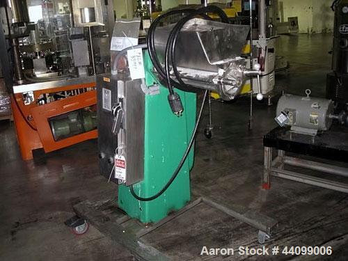 Used Stokes Oscillating Granulator, Model 900-43-6, Stainless Steel. Includes a rotor, missing bottom chute. Driven by a 1hp, 230/460 volt motor with controls. Serial#T-664229, Lot#669101.