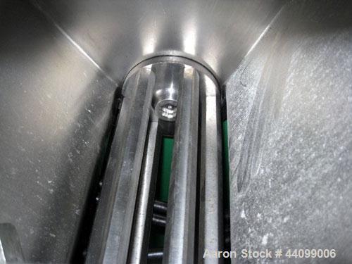 Used Stokes Oscillating Granulator, Model 900-43-6, Stainless Steel. Includes a rotor, missing bottom chute. Driven by a 1hp, 230/460 volt motor with controls. Serial#T-664229, Lot#669101.