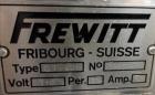 Used Frewitt Oscillating Granulator, Type GLT-001