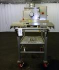 Used Frewitt MF Oscillating Granulator, Model MF-6, 316 Stainless Steel.