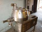 Used Diosna P-800 high shear mixer granulator. Bowl Volume 800 liters. Batch size up to 720 liters. Main rotor drive: 35/55 KW. Main rotor speed: 49/98 RPM. Chopper drive: 14/16 KW. Chopper speed: 14...