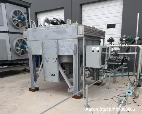 Used Kelvion Fin Fan Heat Exchanger,  with Vacuum Pump, Stainless steel  Pressure Vessel, etc.