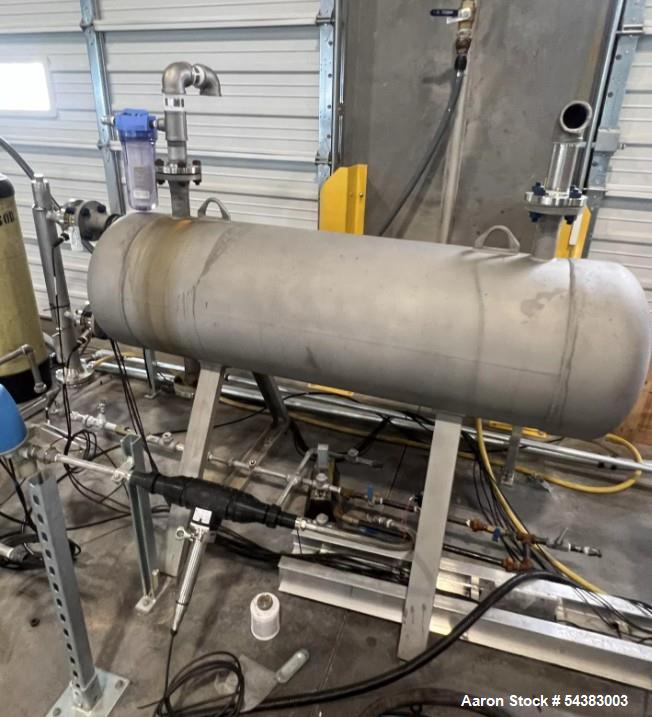 Used Kelvion Fin Fan Heat Exchanger,  with Vacuum Pump, Stainless steel  Pressure Vessel, etc.