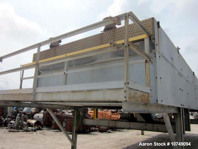 Used- Essex - Model 711438T12. ext. sq. ft. 83386, bare sq. ft. 3909, psi 75, temp 300F. Tube 304L stainless steel, 393 tube...