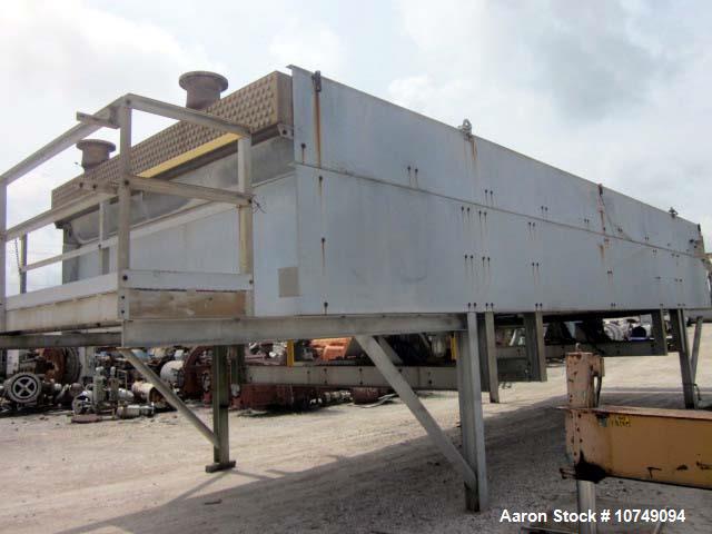 Used- Essex - Model 711438T12. ext. sq. ft. 83386, bare sq. ft. 3909, psi 75, temp 300F. Tube 304L stainless steel, 393 tube...