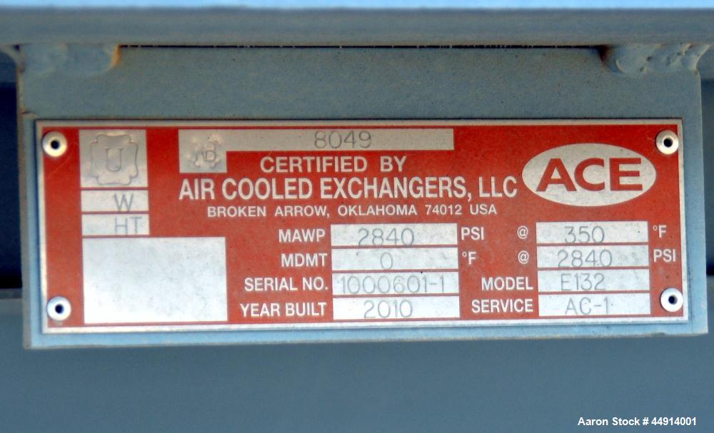 Unused- ACE Air Cooled Exchangers Air Cooled Gas Cooler / Fin Fan Heat Exchanger