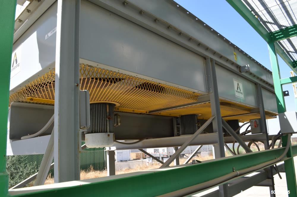 Used Armstrong-Hunt Air Cooled Heat Exchanger, Model CU2-C6-U10-63-1/4 X 178-3/4 X 10. Rated 160 psi at 350 degrees F. (3) Fans, each driven by a 5hp motor. Serial# R8761, built 2012.