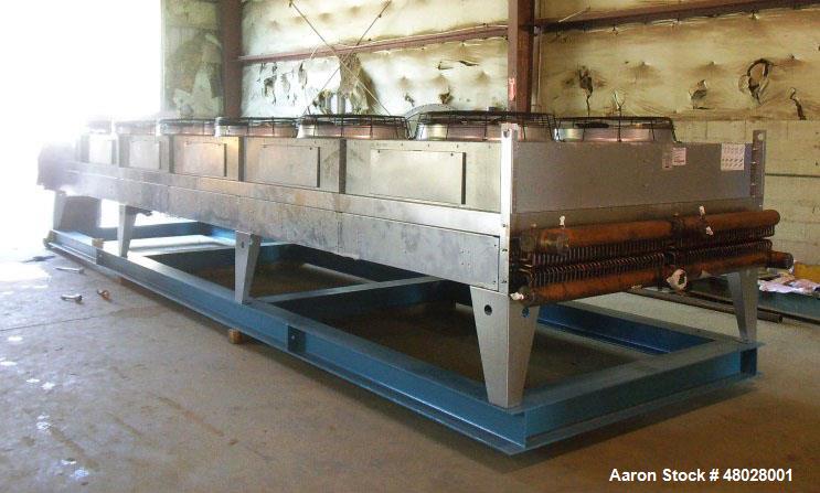 Unused- Delta Packaged Cooling System, Model PTS-400. 400 gpm, 50% glycol/water, 110 degrees entering water temperature, 85 degrees discharge water temperature; 460/3/60. Includes closed loop, air co...