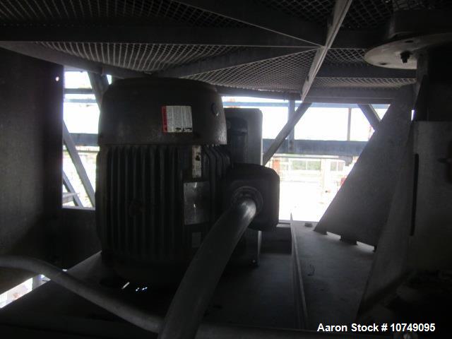 Used Fabsco Air Fin Cooler. Extended sq. ft. 35,000, bare sq. ft. 1649. 805 psi, temp. deg. F. 500. 210 Tubes, tube length 30', tube diameter 1". 4 passes, 1 section, 4 rows per section. (2) 20 hp fa...