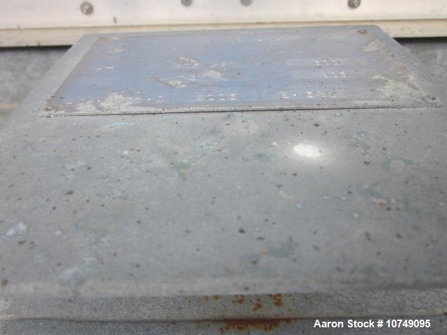 Used Fabsco Air Fin Cooler. Extended sq. ft. 35,000, bare sq. ft. 1649. 805 psi, temp. deg. F. 500. 210 Tubes, tube length 30', tube diameter 1". 4 passes, 1 section, 4 rows per section. (2) 20 hp fa...