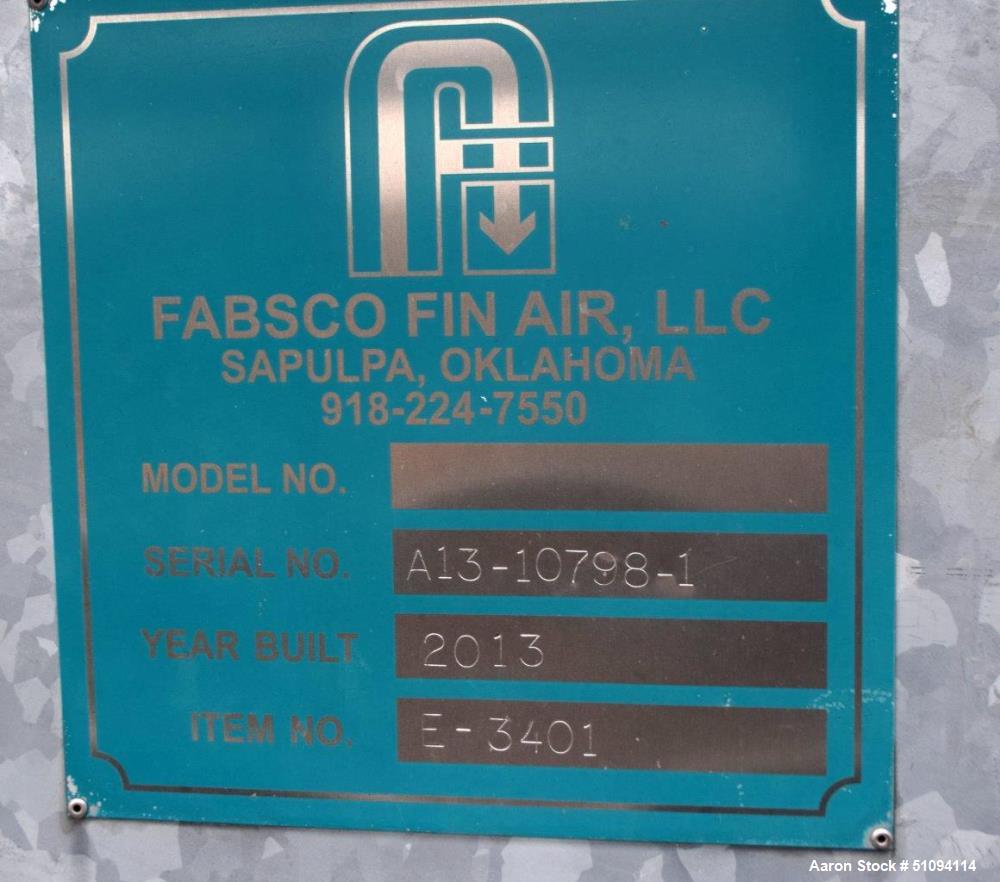 Used Fabsco Fin Air Fin Fan Heat Exchanger