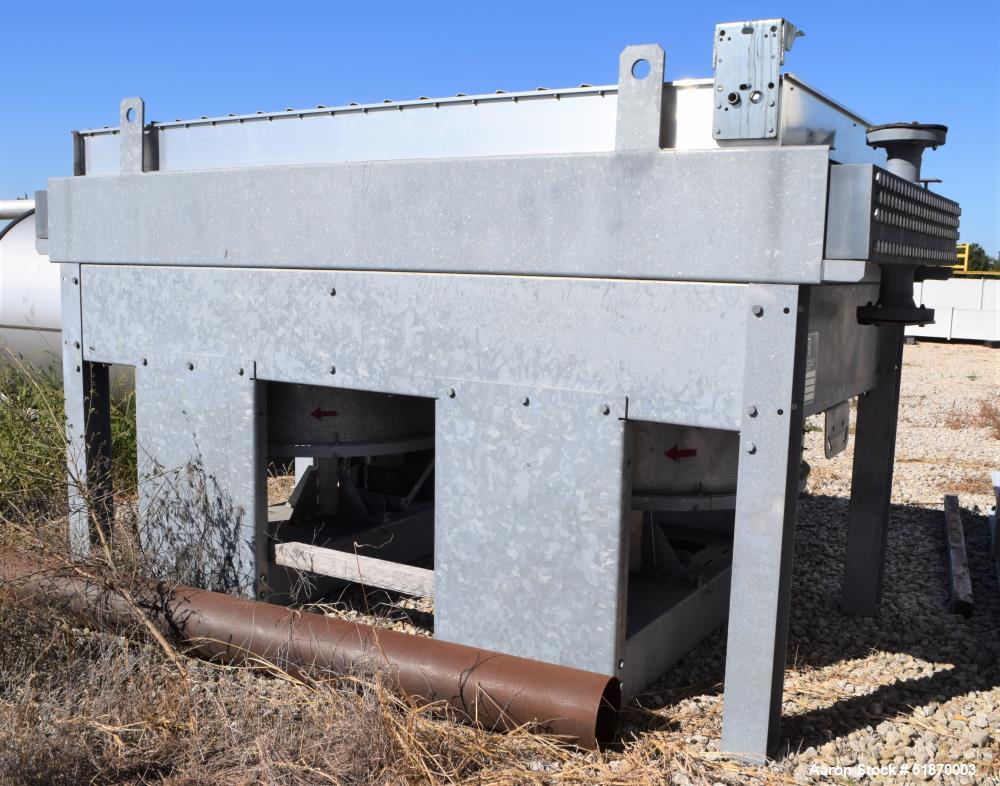 Unused- Fabsco Fin Air Cooled Heat Exchanger, Approximate 741 Square Feet, Carbon Steel, Horizontal. Heat exchanged 1,1000,000 Btu/hr. (118) 1" Diameter x 12' long tubes rated 900 psi at -20 to 500 d...