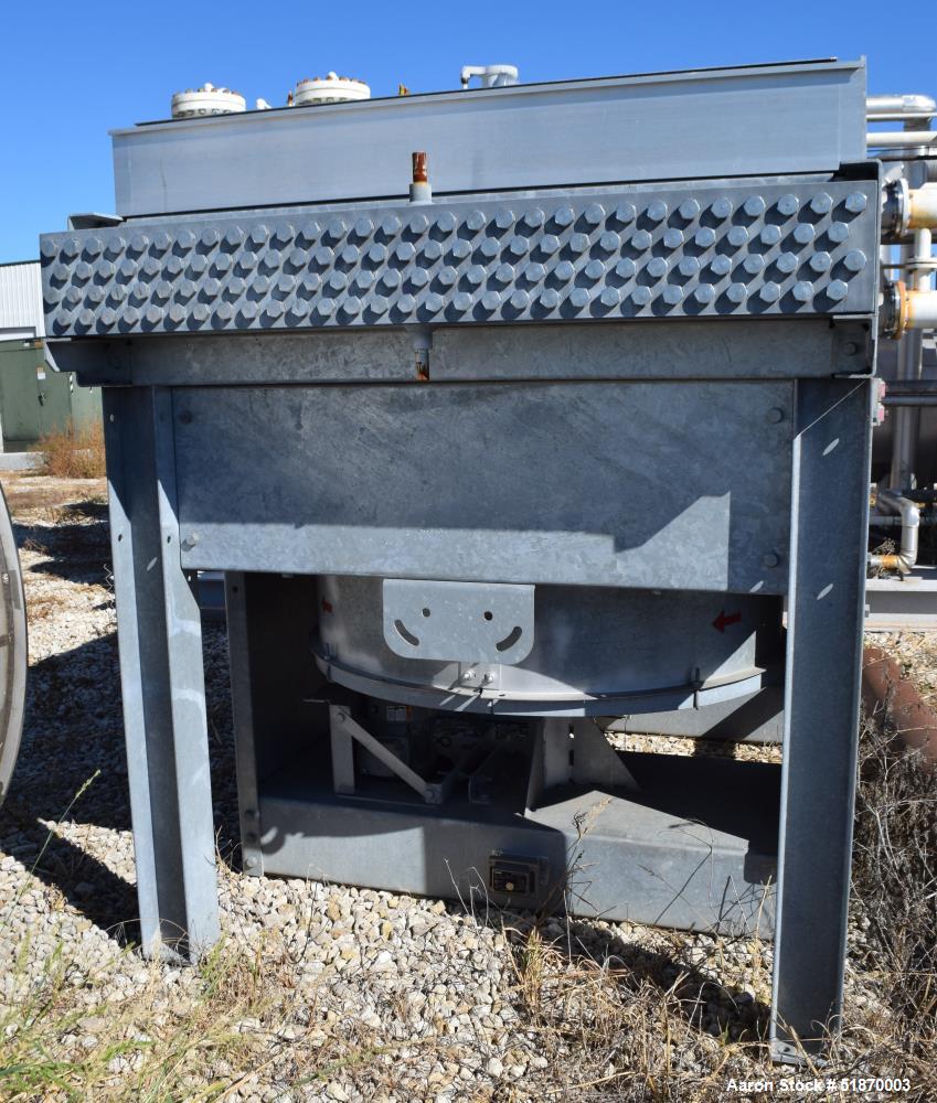 Unused- Fabsco Fin Air Cooled Heat Exchanger, Approximate 741 Square Feet, Carbon Steel, Horizontal. Heat exchanged 1,1000,000 Btu/hr. (118) 1" Diameter x 12' long tubes rated 900 psi at -20 to 500 d...