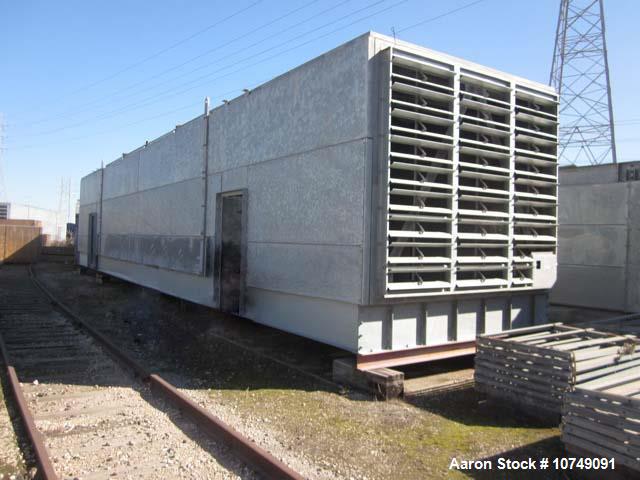 Unused- GEA Rainey, Model 6-1440T144 Air Fin Cooler. 84,070 extended sq. ft., 4,383 bare sq. ft. 1102 psi, 340 deg F., (342)...