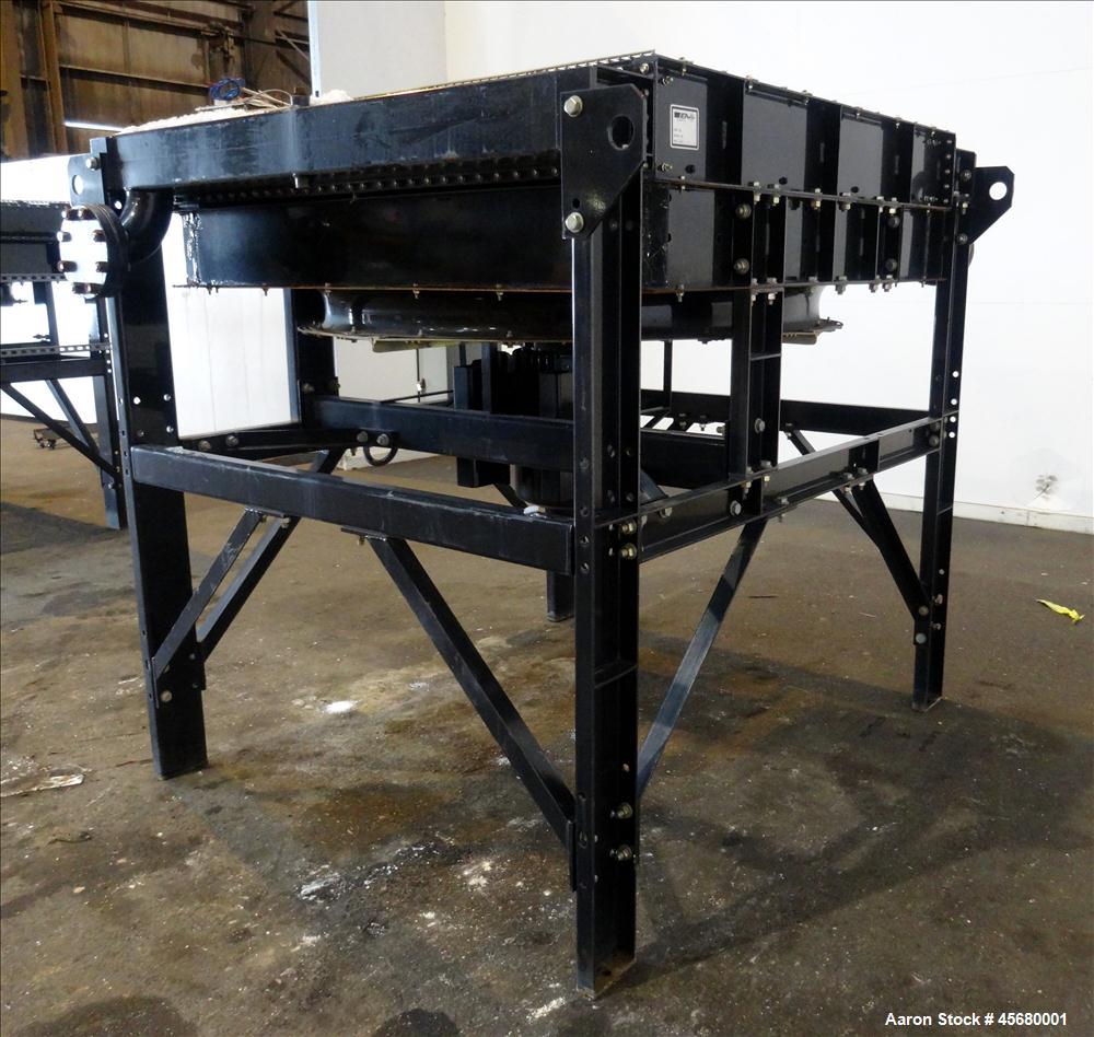 Used IEA Remote Horizontal Cooler/ Radiator, Model HC025S28. Approximate 25 square feet, copper louvered core, model 9LJ6, maximum operating pressure 20 psig, maximum operating temperature 225 degree...