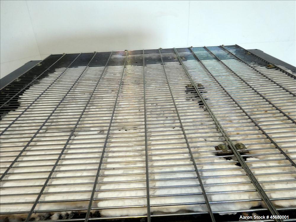 Used IEA Remote Horizontal Cooler/ Radiator, Model HC025S28. Approximate 25 square feet, copper louvered core, model 9LJ6, maximum operating pressure 20 psig, maximum operating temperature 225 degree...