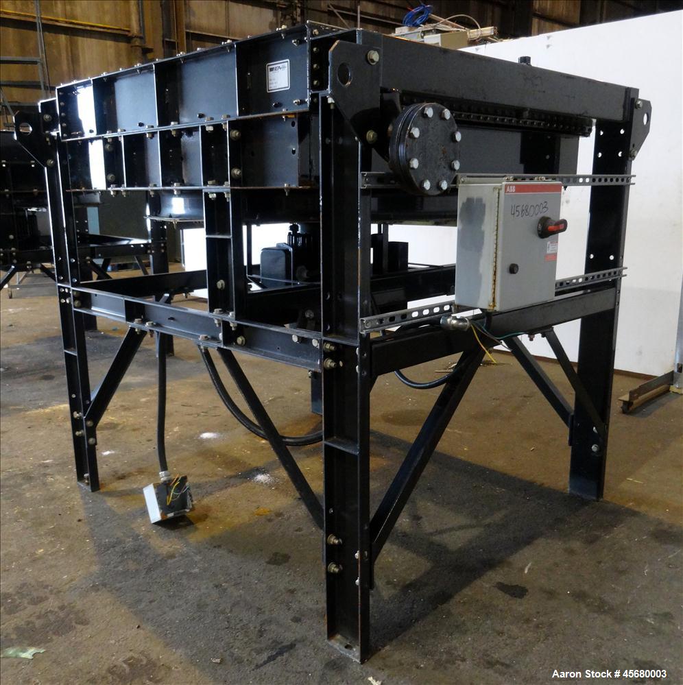 Used IEA Remote Horizontal Cooler/ Radiator, Model HC025S28. Approximate 25 square feet, copper louvered core, model 9LJ6, maximum operating pressure 20 psig, maximum operating temperature 225 degree...
