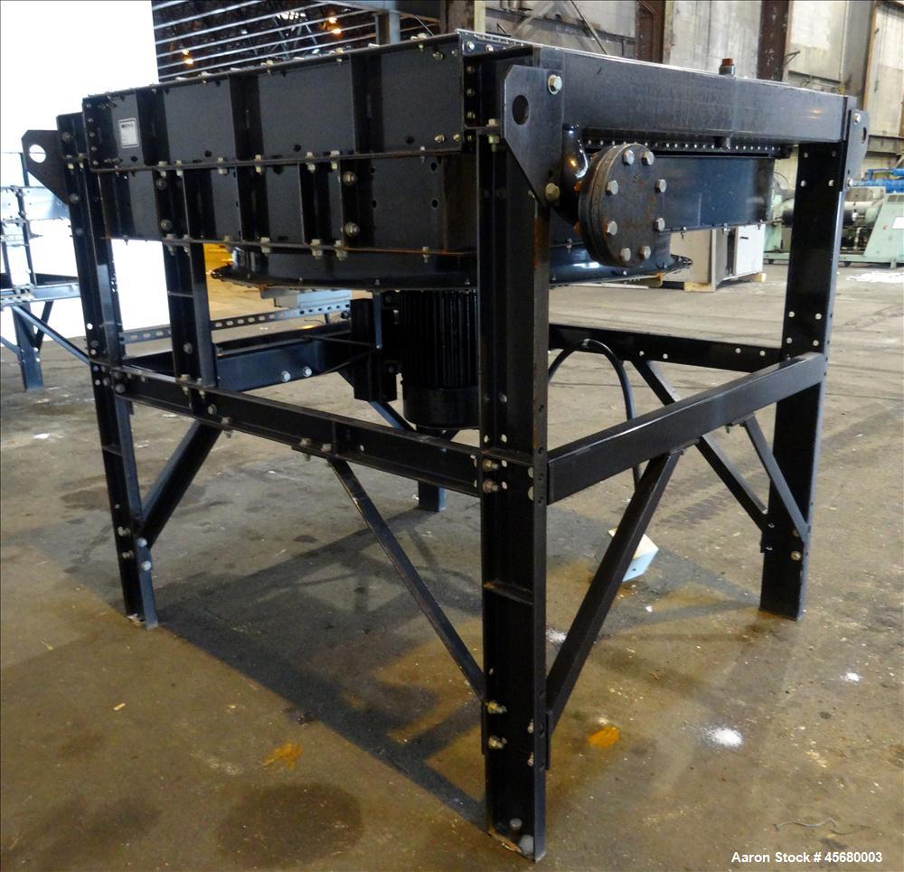 Used IEA Remote Horizontal Cooler/ Radiator, Model HC025S28. Approximate 25 square feet, copper louvered core, model 9LJ6, maximum operating pressure 20 psig, maximum operating temperature 225 degree...