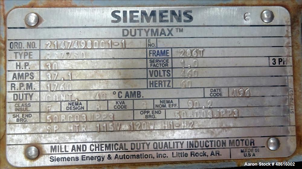 Used Amercool Air cooled Heat Exchanger / Radiator, Model 1 F40-132-2.