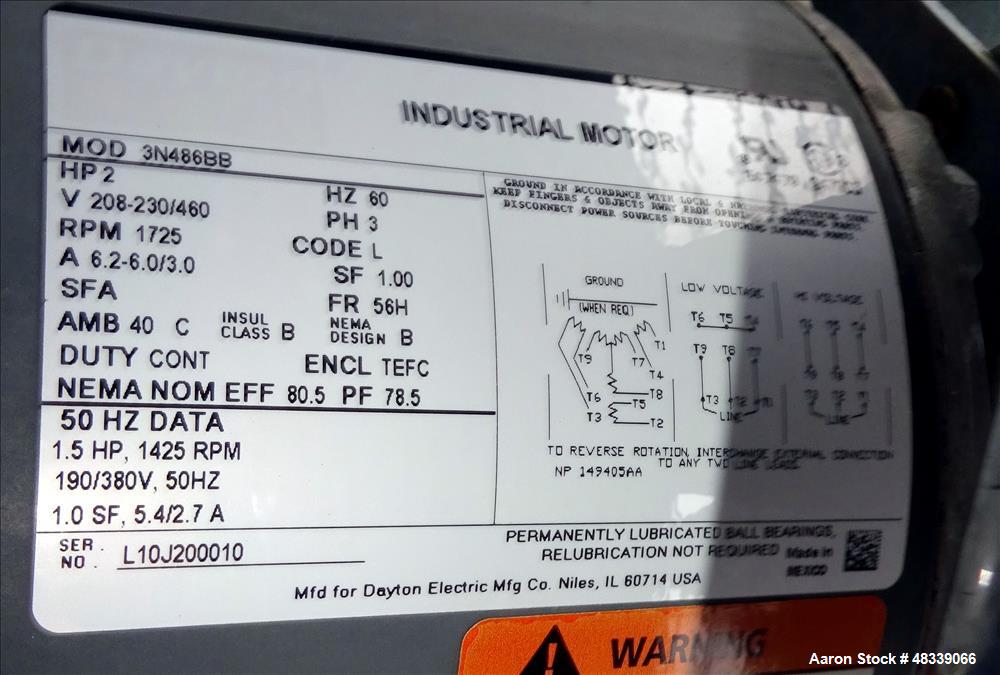 Used XChanger AA Series Industrial Air Cooled Heat Exchanger, Model AA-1000.