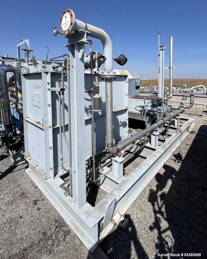 Used – Xchanger Inc. AA-1750 Air Cooled Heat Exchanger Skid – 24" Fan, 30 HP Motor