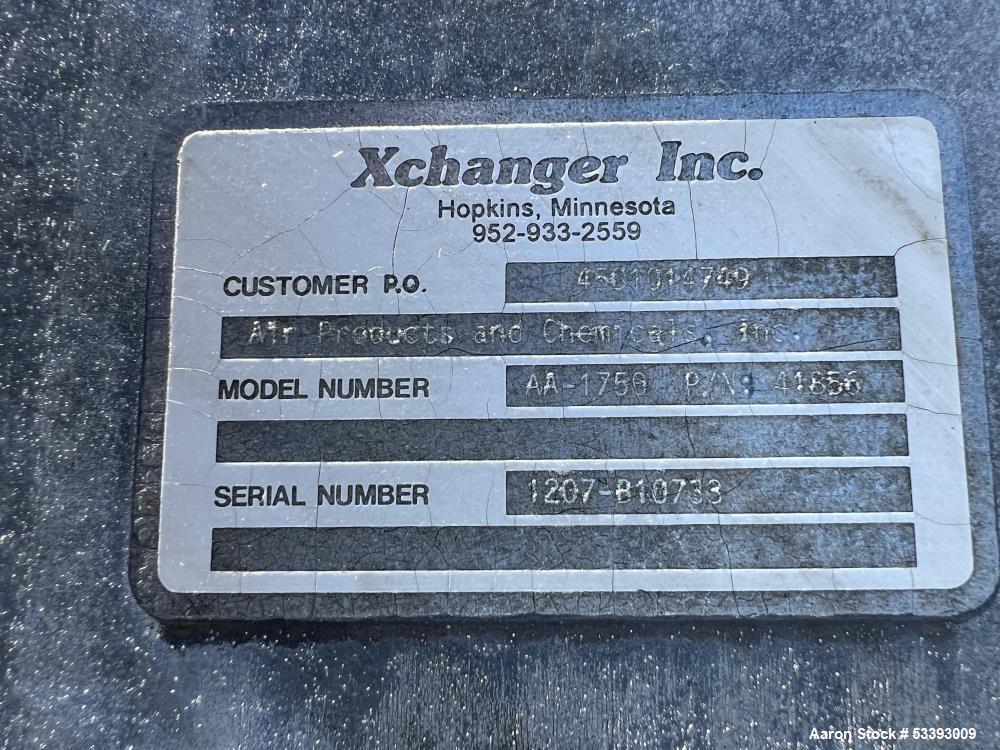 Used – Xchanger Inc. AA-1750 Air Cooled Heat Exchanger Skid – 24" Fan, 30 HP Motor