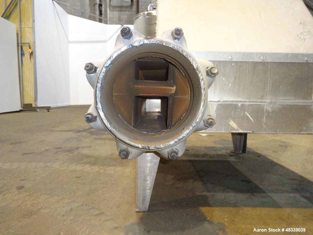 Used XChanger AA Series Industrial Air Cooled Heat Exchanger, Model AA-2750, Part# 47874. Performance process air volumetric flow rate 2,592 cubic feet per minute, total fluid entering 11,664 pounds ...
