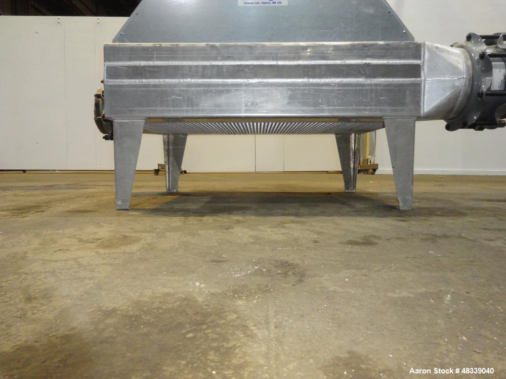 Used XChanger AA Series Industrial Air Cooled Heat Exchanger, Model AA-2750, Part# 47874. Performance process air volumetric flow rate 2,592 cubic feet per minute, total fluid entering 11,664 pounds ...