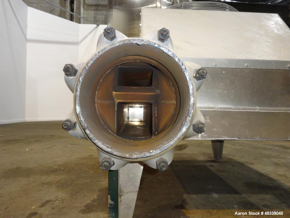 Used XChanger AA Series Industrial Air Cooled Heat Exchanger, Model AA-2750, Part# 47874. Performance process air volumetric flow rate 2,592 cubic feet per minute, total fluid entering 11,664 pounds ...