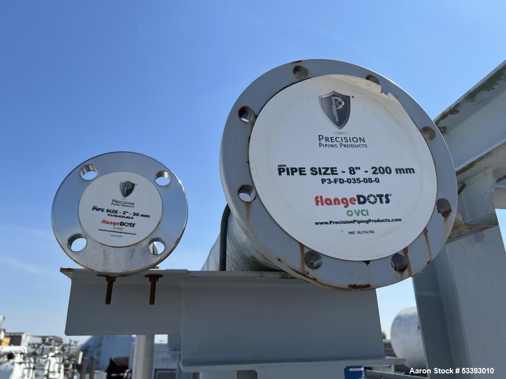 Used – Xchanger Inc. AA-2750 Air Cooled Heat Exchanger Skid – Dual Units, 24" Fan, 400 HP Motor