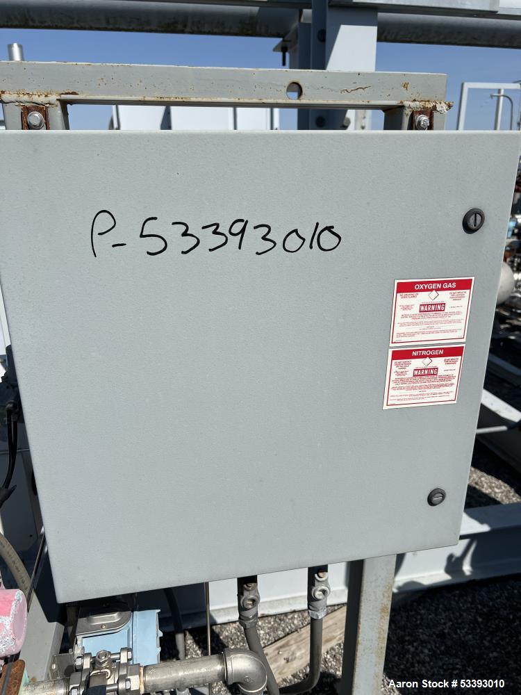 Used – Xchanger Inc. AA-2750 Air Cooled Heat Exchanger Skid – Dual Units, 24" Fan, 400 HP Motor