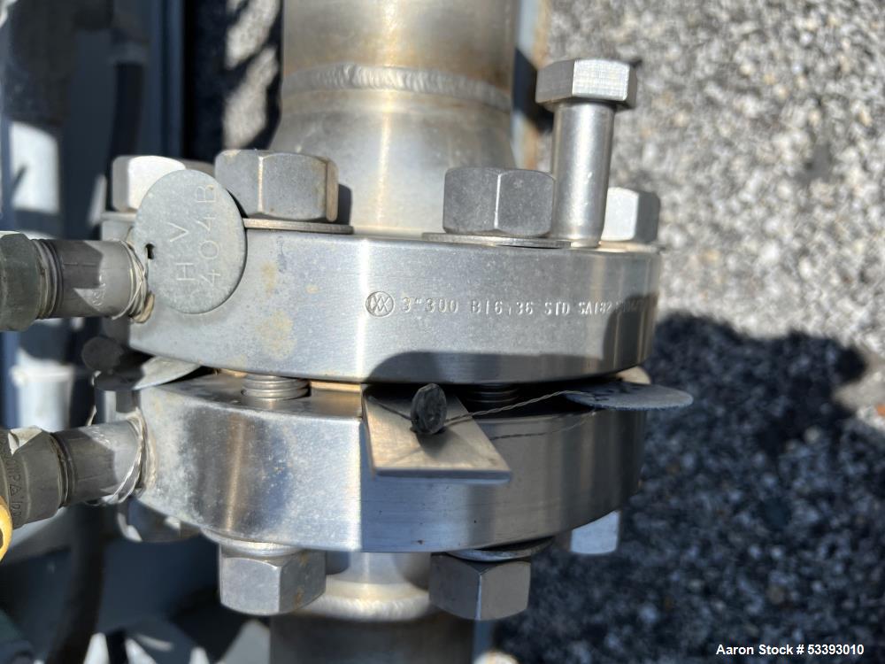 Used – Xchanger Inc. AA-2750 Air Cooled Heat Exchanger Skid – Dual Units, 24" Fan, 400 HP Motor