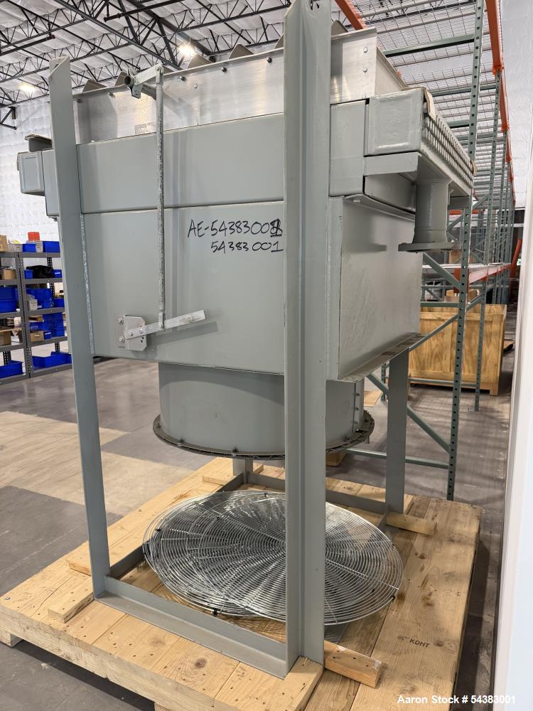 Kelvion, Inc. – Thermal Solutions, Air Cooled  Fin Fan Heat Exchanger, Stainless steel. Approximately 164 sqft area.