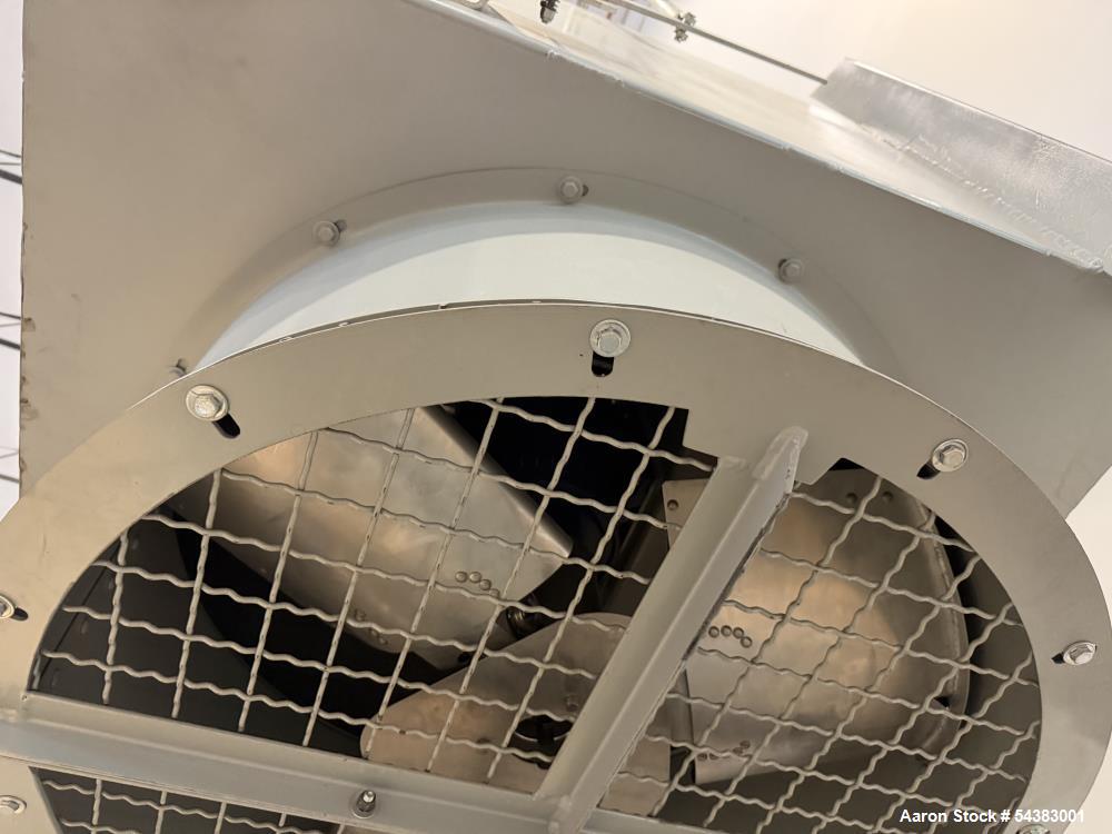 Kelvion, Inc. – Thermal Solutions, Air Cooled  Fin Fan Heat Exchanger, Stainless steel. Approximately 164 sqft area.