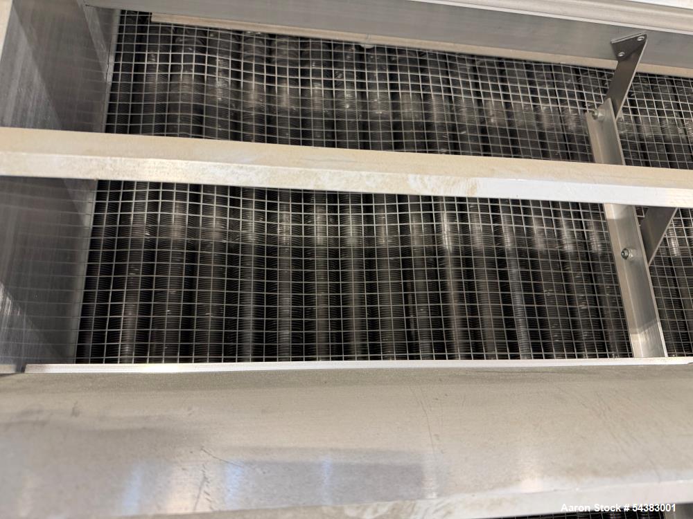 Kelvion, Inc. – Thermal Solutions, Air Cooled  Fin Fan Heat Exchanger, Stainless steel. Approximately 164 sqft area.