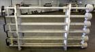 Used Stainless Steel Brown Fin Tube Co. Heat Exchanger, Hot Oil, 132.1 SQ. FT