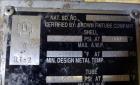 Used Stainless Steel Brown Fin Tube Co. Heat Exchanger, Hot Oil, 132.1 SQ. FT
