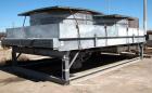 Used Ecodyne Air Cooled Fin Fan Heat Exchanger, 1860 Extended Square Feet, 39,000 Bare Square Feet, Model 12W-24L-2T9, Carbon Steel. Rtaed 150 psi at 200 deg.f.. (296) 1