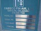 Unused- Fabsco (4) Tube Section Fin Fan Heat Exchanger, Approximate 389 Total Square Feet, Carbon Steel . (2) Tube sections ...